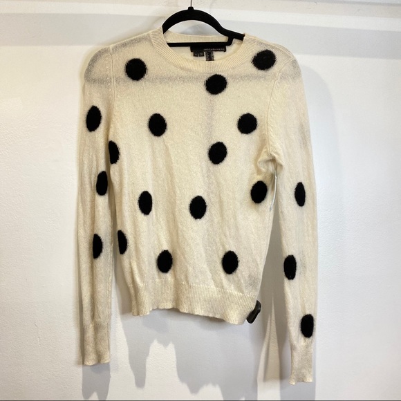 360 Cashmere Sweaters - 360 Cashmere polka dot sweater